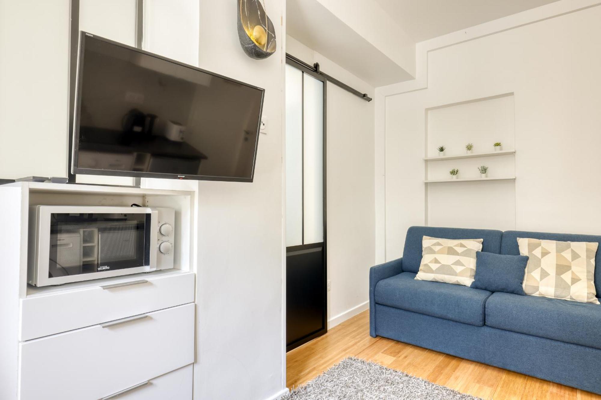 Apartament New And Quiet 1 Bdr Flat In The Heart Of Paris 12 Zewnętrze zdjęcie
