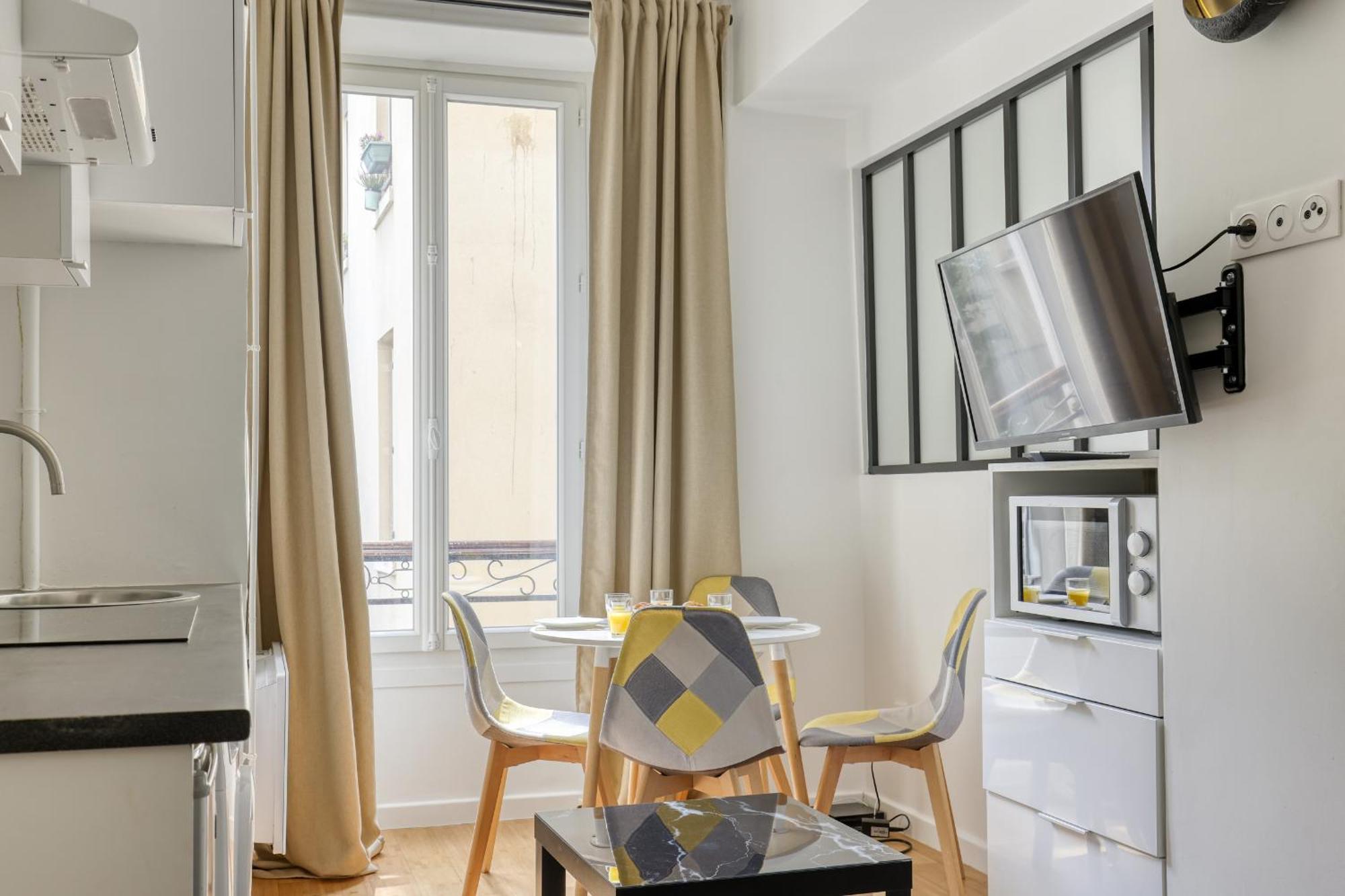 Apartament New And Quiet 1 Bdr Flat In The Heart Of Paris 12 Zewnętrze zdjęcie